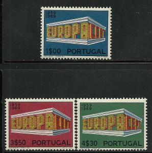 Portugal # 1038-40, Mint Hinge. CV $ 17.85. CV $ 17.85