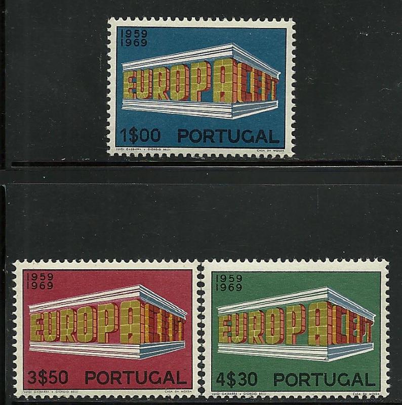 Portugal # 1038-40, Mint Hinge. CV $ 17.85. CV $ 17.85