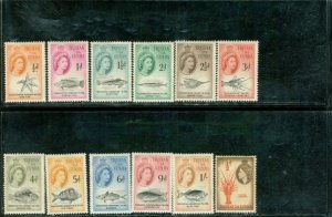 Tristan da Cunha Fishes , 12 stamps