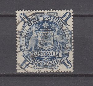 J45885 1949 australia used #220 arms