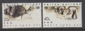 UN New York 419-420 MNH VF