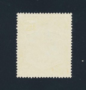 BERMUDA 1947, 12sh6d LEMON YELLOW VF MLH +CERTIFICATE SG#120d (SEE BELOW)