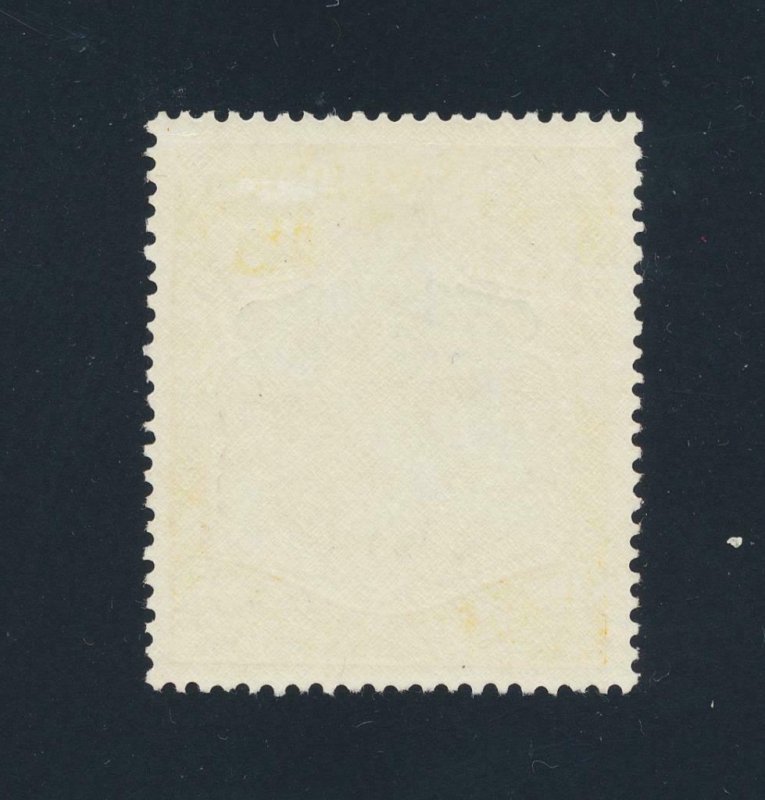 BERMUDA 1947, 12sh6d LEMON YELLOW VF MLH +CERTIFICATE SG#120d (SEE BELOW)