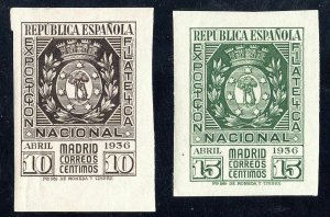 SPAIN Sc #572-573  MLH