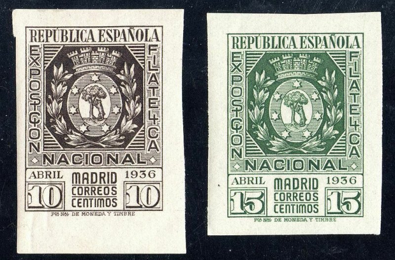 SPAIN Sc #572-573  MLH