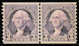 U.S. Scott # 721 LP, 3¢, 1932, PSE Cert, VF-XF 85, M, OGnh, Coil Joint Line Pair