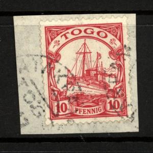 Togo Scott 22 Very Fine used on paper $112.00