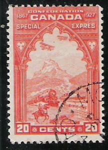 CANADA E3 SPECIAL DELIVERY VF, cv $15.