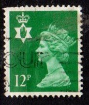 Northern Ireland - #NIMH18 Machin Queen Elizabeth II - Used