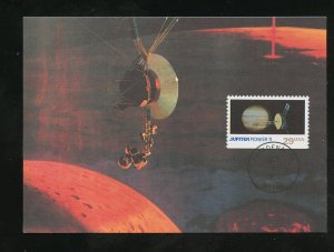 US 2573 Space Exploration - Jupiter Pioneer 11 UA Unicover Maximum card