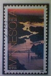 United States, Scott #4266, used(o), 2008,  Minnesota Statehood, (42¢)