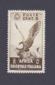 1938 Italian Eastern Africa 2 Birds of prey