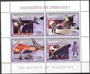 Congo 2006 Conquest of Space (I) Sheet  MNH