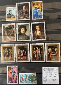 Dahomey Used Selection #C72//C135- SCV=$15.30