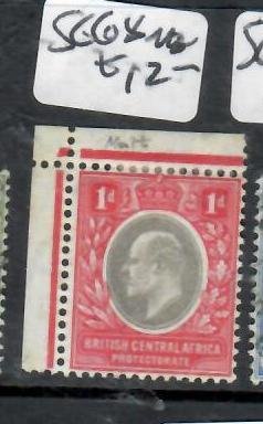 BRITISH CENTRAL AFRICA   KE 1D  SG 68   MOG     P0809H