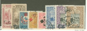 Turkey/Cilicia #51-59 Used