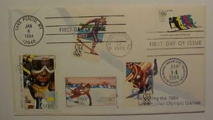 CONGO MIXED US FDC 1972 , 1984