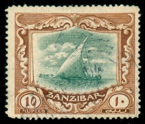 MOMEN: ZANZIBAR STAMPS SG #260 1913 USED LOT #60079