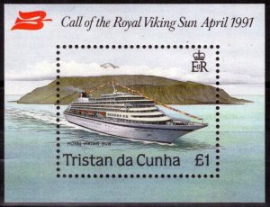 ZAYIX Tristan da Cunha 495 MNH Royal Viking Sun Ships 111022S90