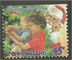 NEW ZEALAND, 1994, used 45c  Christmas. Scott 1243