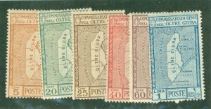 OLTRE GIUBA 29-34 OLTRE GIUBA MNH CV $9.60 BIN $5.00