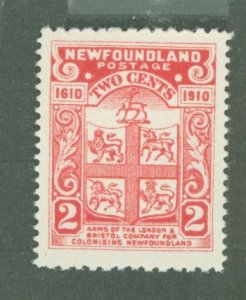 Newfoundland #88a Mint (NH) Single