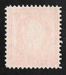 375 2 cents Washington, Carmine Stamp used EGRADED F-VF 70