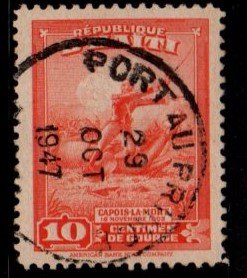 Haiti - #372 Col. Francois Capois - Used