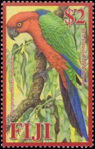 Fiji #1183-1186, Complete Set(4), 2008, Birds, Never Hinged