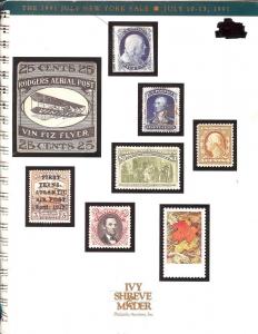 Ivy, Shreve & Mader: Sale #   -  The 1991 July New York S...