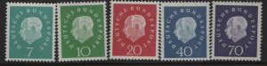 GERMANY  793-797,     MNH  SET