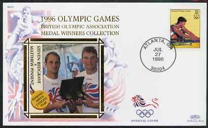 United States 1996 Atlanta Olympics 32c Men\'s Rowing on ...