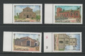 Thematic Stamps Others - ST.LUCIA 1986 XMAS 4v  919/22 mint