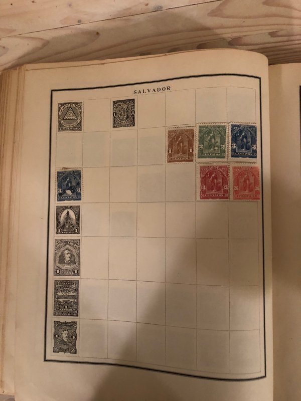 Modern Stamp Album Circa 1921