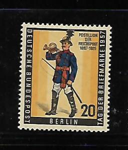 BERLIN 9N160, MNH, POSTILION