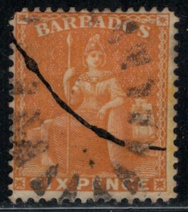 Barbados #55  CV $2.40