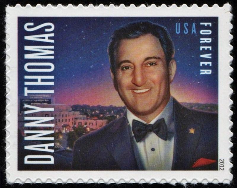 SC#4628 (45¢) Danny Thomas Single (2012) SA