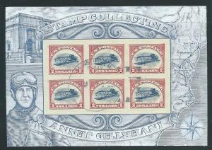 4806 Used, Inverted Jenny, Full Sheet