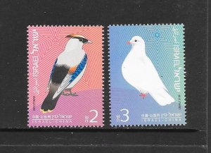 BIRDS - ISRAEL #1923-4   MNH