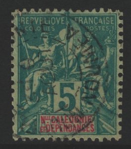 New Caledonia Sc#43 Used
