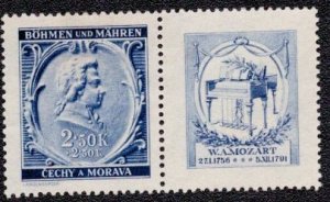 Bohemia and Moravia B8 1941 MH