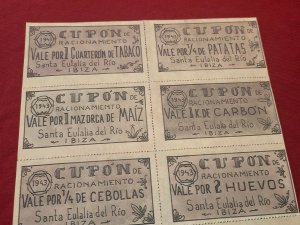 STEEL HELMET WWII WW2 GERMAN SPANISH BLUE DIV poster War Rations Coupon stamp