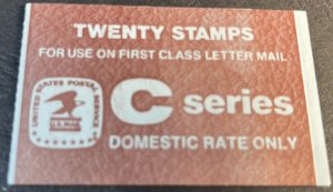 U.S.#  BK141-MINT/NEVER HINGED--COMPLETE BOOKLET/UNEXPLODED--1981