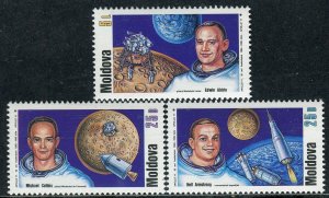 Moldova 1999 - Apollo 11 - Space - Cosmonauts - MNH Set