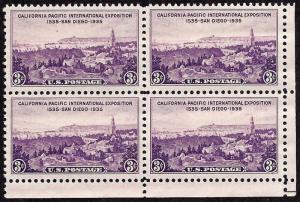 773 Mint,OG,NH... Block of 4... SCV $1.40