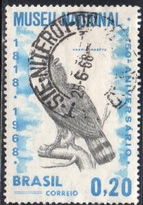 Brazil 1084 - Used - 20c Harpy Eagle (1968) (cv $0.75)