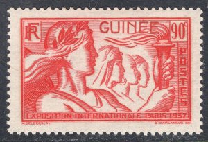 FRENCH GUINEA SCOTT 124