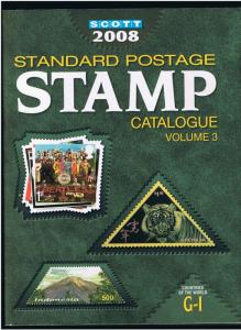 Scott used 2008 Standard Postage Six Volume A to Z  Catalogs Free S/H