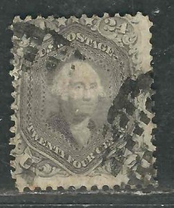 US 78 Used, Fine Scarce 1863 SCV $350