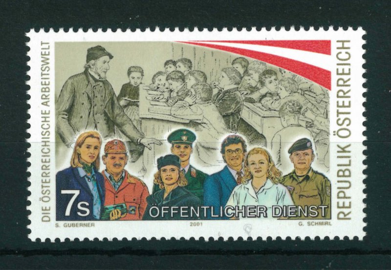 Austria 2001 Austrian World of Work (12th series) stamp. MNH. Sg 2604